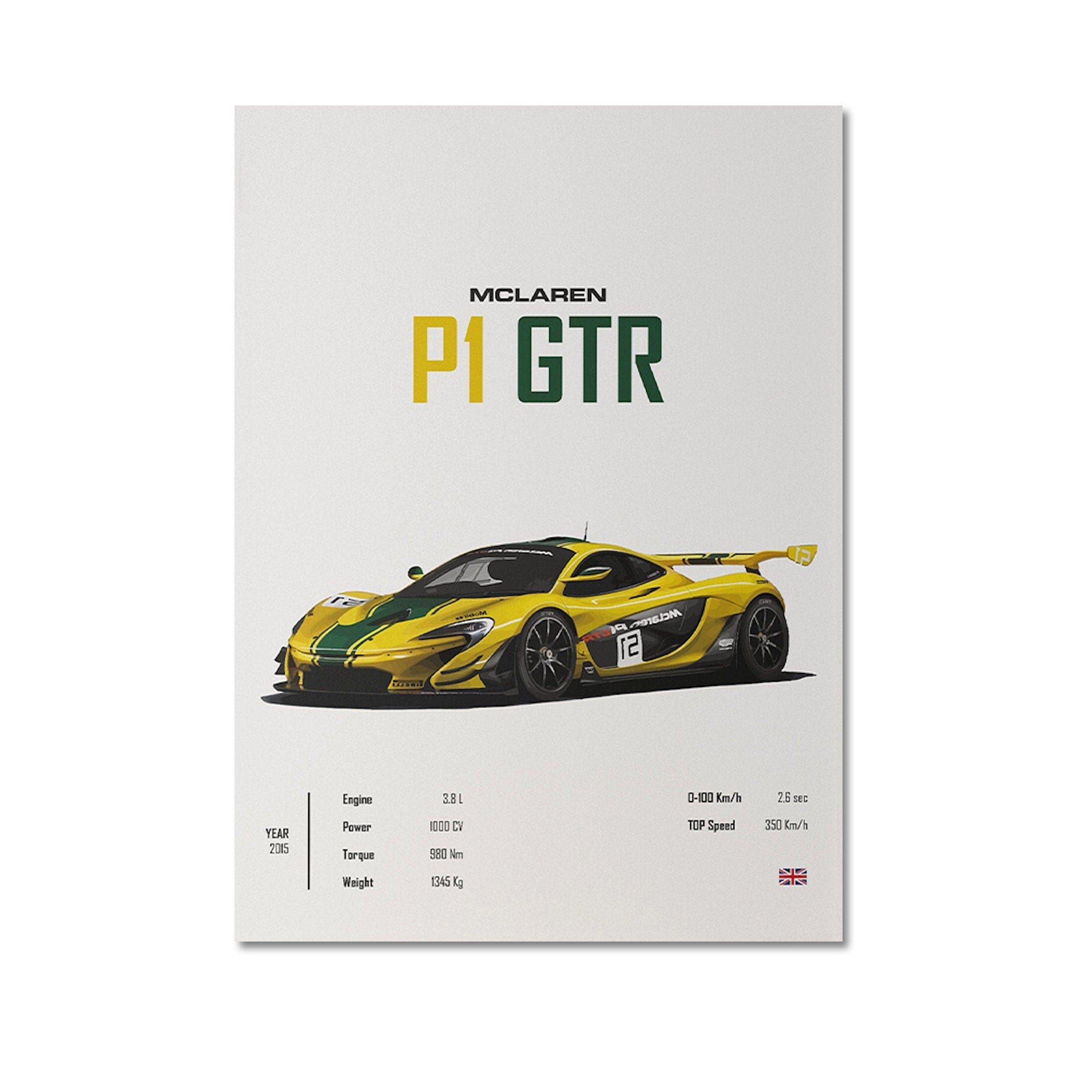 Poster Sportwagen FERRARI LAMBORGHINI MCLAREN Klassiker Legenden · Geschenk für ihn · Wohnzimmmer & Büro · Wand Deko · Print ohne Rahmen